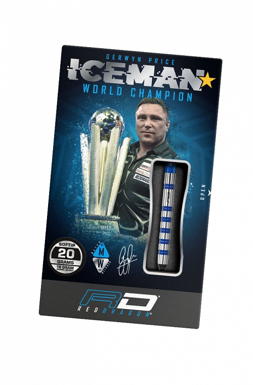 Red Dragon Gerwyn Price Iceman Challenger Darts 20gr