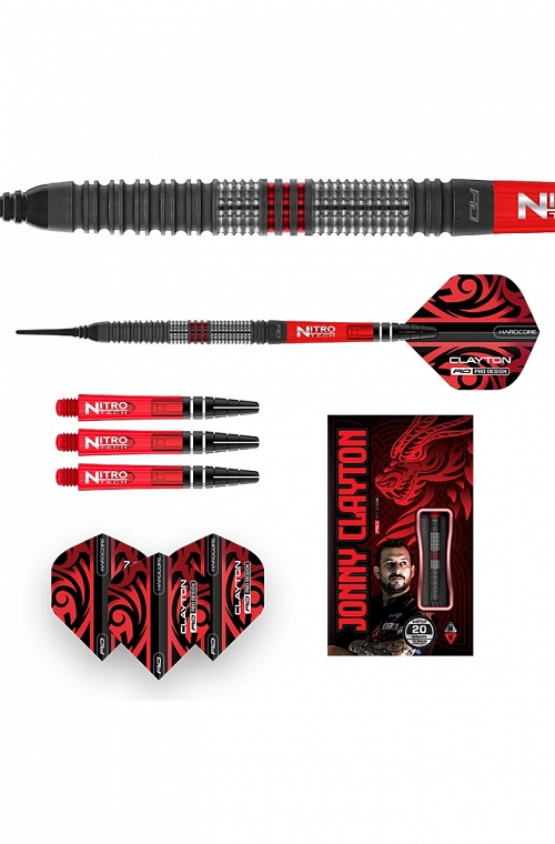 Red Dragon Jonny Clayton Hiraeth Darts 20gr
