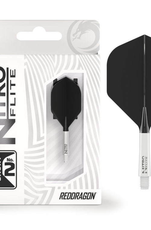 RedDragon NitroFlite Intermediate Standard Nº2 White/Black