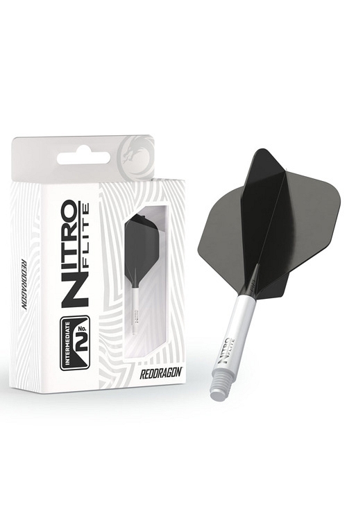 RedDragon NitroFlite Intermediate Standard Nº2 White/Black
