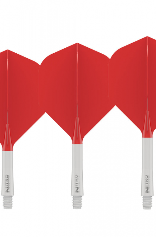 RedDragon NitroFlite Medium Standard Nº2 White/Red