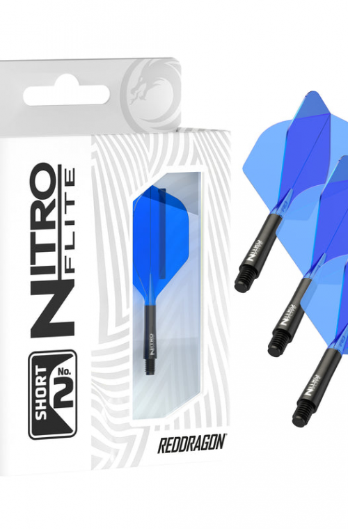 RedDragon NitroFlite Short Standard Nº2 Black/Blue