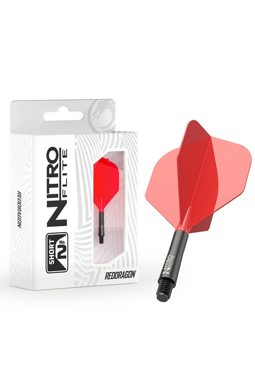 RedDragon NitroFlite Short Standard Nº2 Black/Red