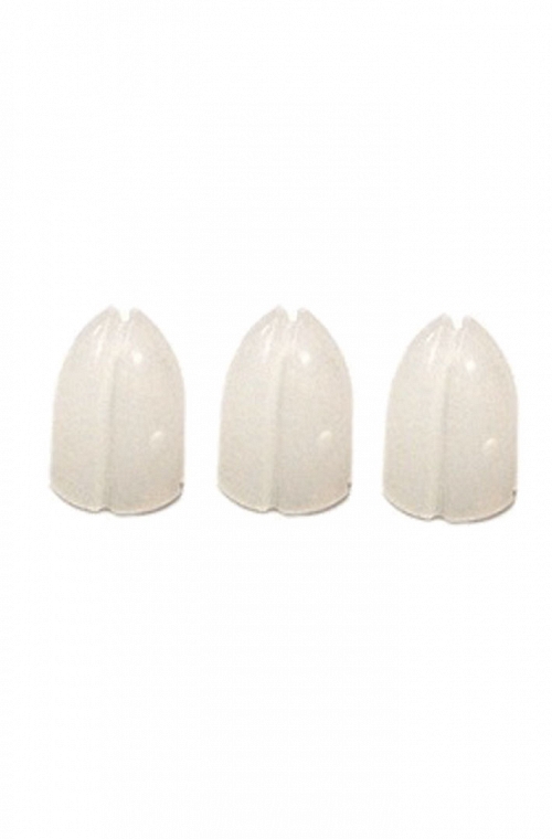 Shell Lock Rings Branco