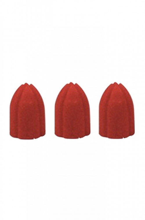 Shell Lock Rings Vermelho