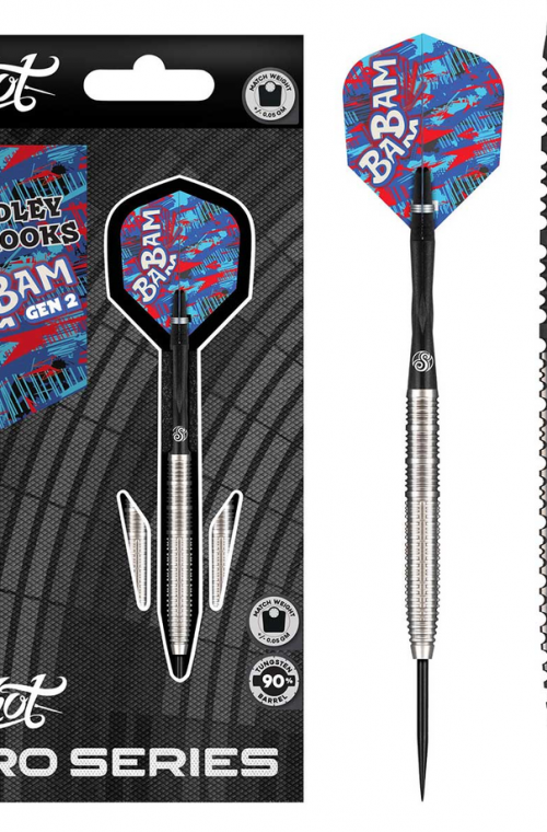 Shot Bradley Brooks Gen 2 90% Steel Tip Darts 24gr