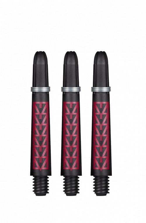 Shot Darts Koi Carbon Pakati Inbetween Black/Red