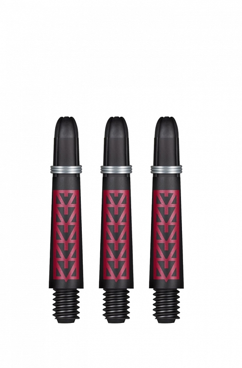 Shot Darts Koi Carbon Pakati  Short Black/Red