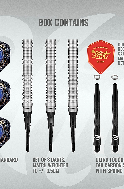 Shot Future Knights Ironsoul 90% Darts 20gr