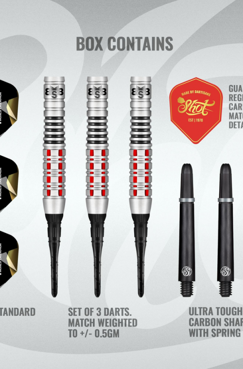 Shot Michael Smith Believe 90% Darts 18gr