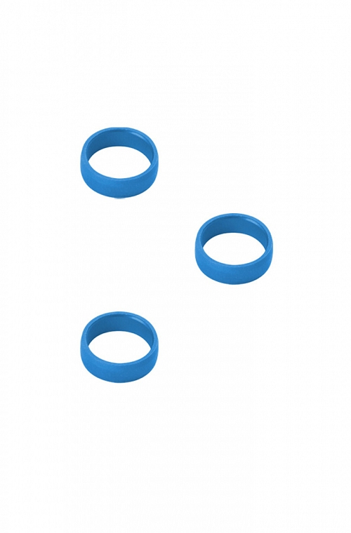 Target Blue Aluminium Rings