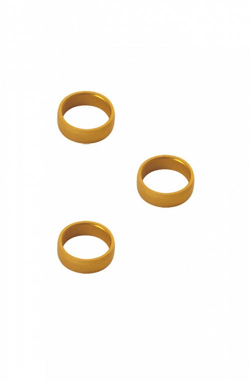 Target Golden Aluminium Rings