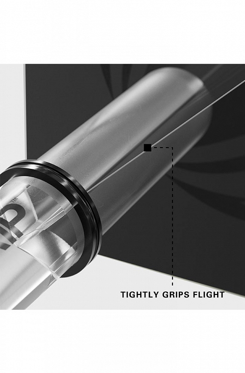 Target Pro Grip Medium Clear Shafts