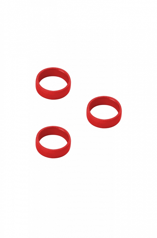 Target Red Aluminium Rings