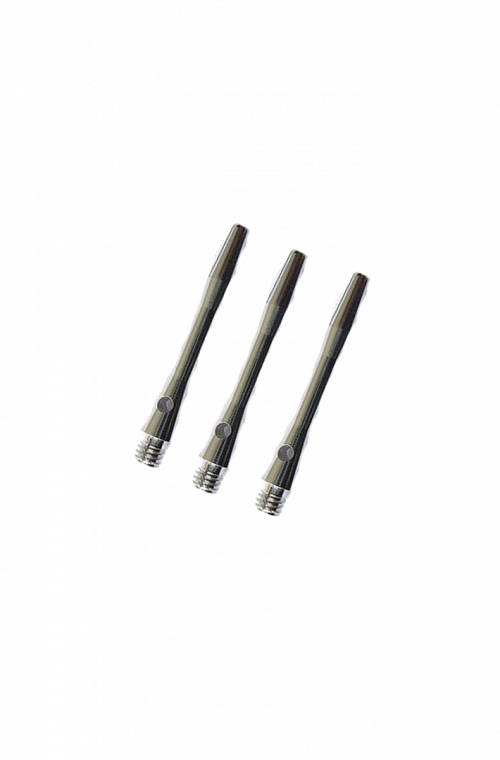 Tiges aluminium courtes natural 36 mm