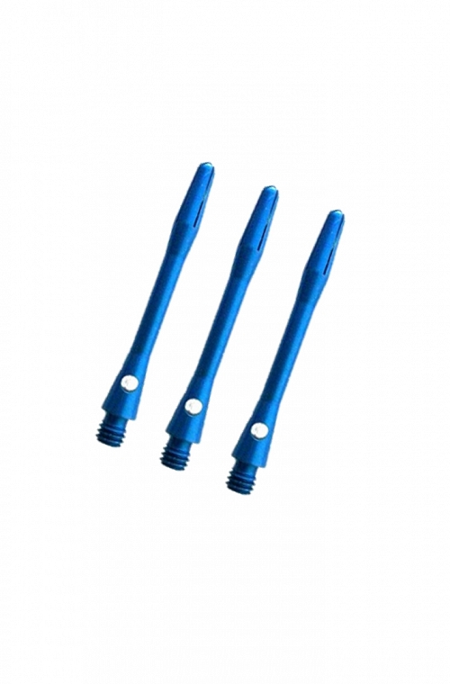 Tiges aluminium medium bleu 45 mm