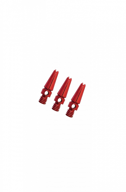 Tiges aluminium Micro rouge 14 mm