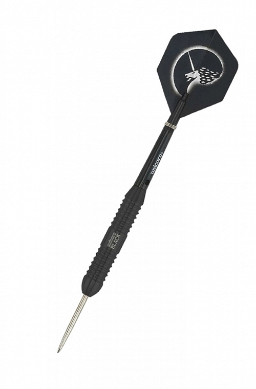 Unicorn Core Plus Black Steel Tip Darts 24g