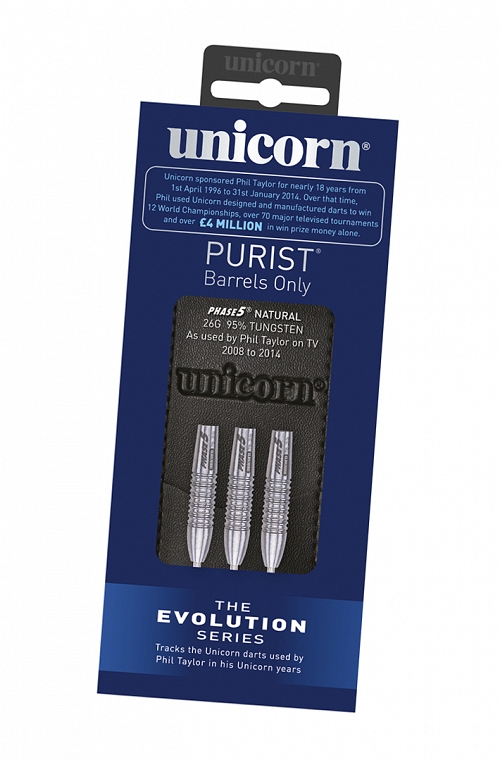 Unicorn Phase 5 Purist Darts Natural 20g