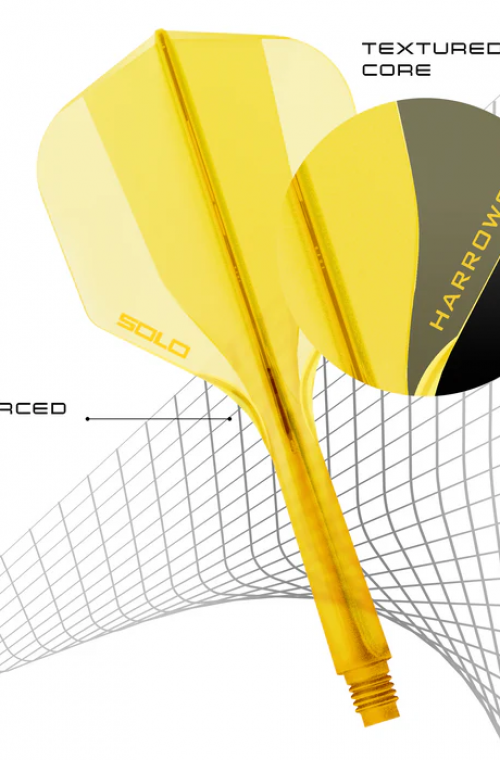 Voadores Harrows Solo Nº6  Amarelo Curtas