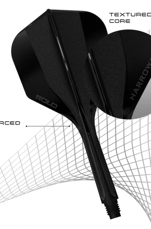 Voadores Harrows Solo Nº6  Preto Meias