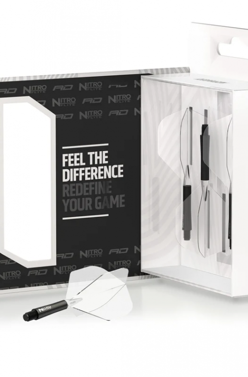 Voadores RedDragon NitroFlite Curtas nº2 Preto/Transparente
