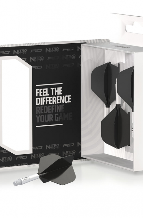 Voadores RedDragon NitroFlite Intermedias nº2 Branco/Preto
