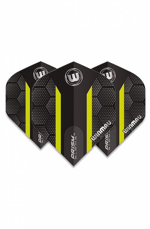 Voadores Winmau Alpha Hexagon Preto/Verde