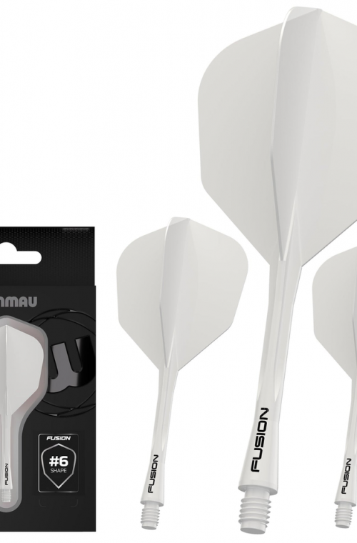 Voadores Winmau Fusion Intermedias Shape Nº6 Branco
