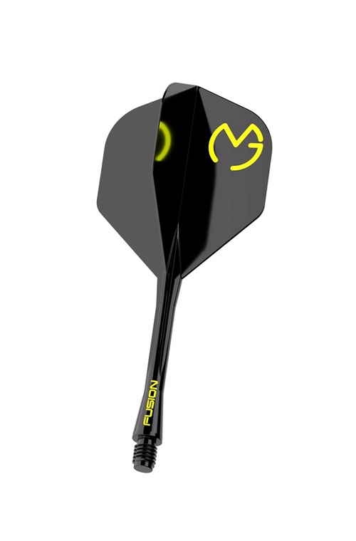 Voadores Winmau Fusion Meias  Standard Nº2  MVG Preto/Verde