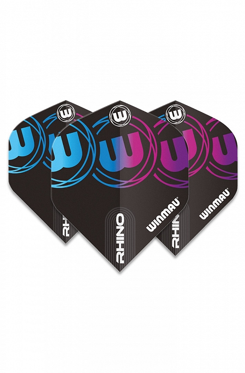 Voadores Winmau Rhino Preto/Azul/Roxo