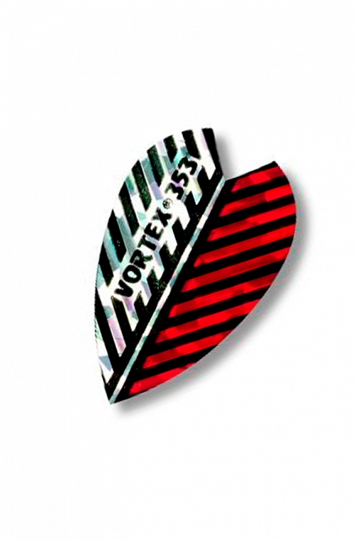 Vortex 353 Red/Silver Flights