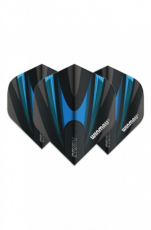 Winmau Alpha Standard Flights Black/Blue