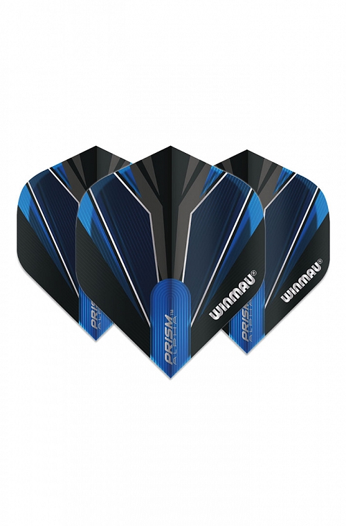 Winmau Alpha Standard Flights Blue/Black