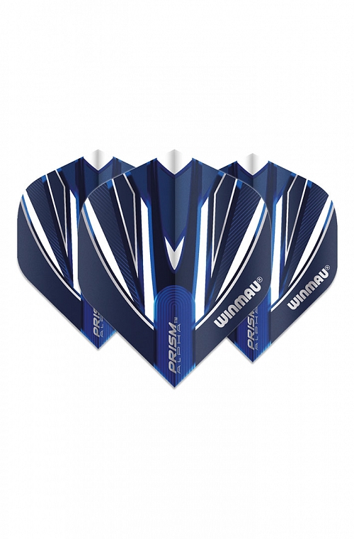Winmau Alpha Standard Flights Blue/White