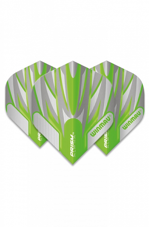 Winmau Alpha Standard Flights Green/White