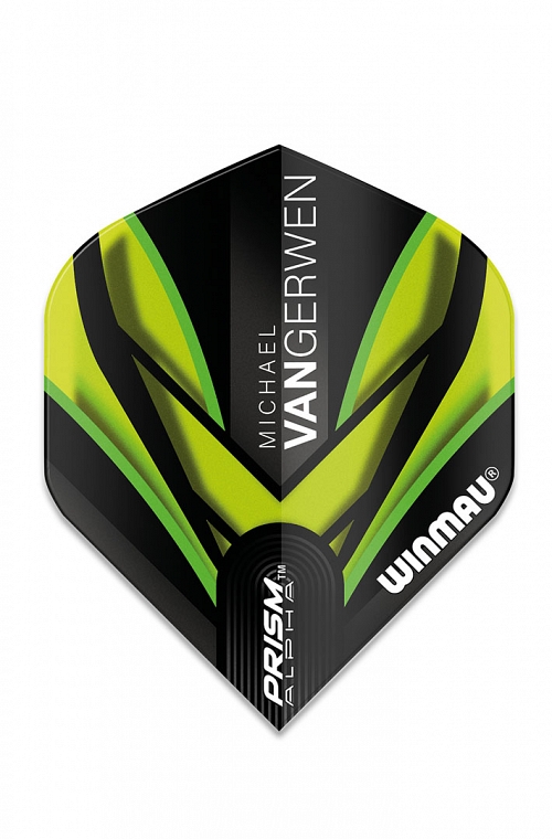 Winmau Alpha Standard MVG Flights Black/Green