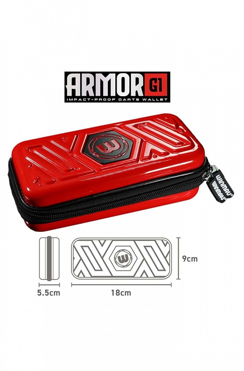 Winmau Armor G1 Red Dart Wallet