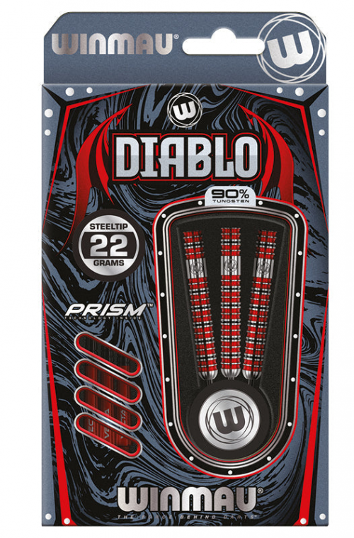 Winmau Diablo Steel Tips Darts 22gr