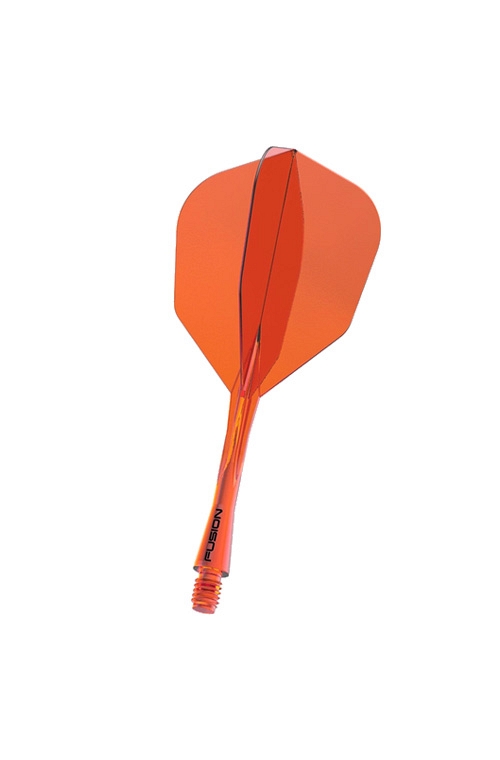 Winmau Fusion Intermediate Flights Shape Nº6 Orange