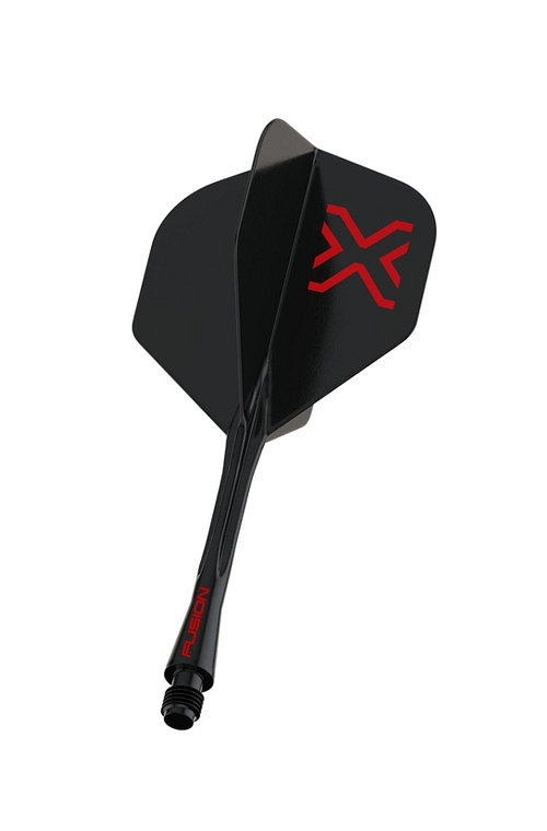 Winmau Fusion Medium Flights  Standard Nº2 Black