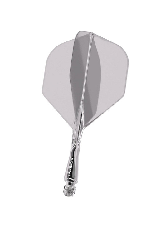 Winmau Fusion Short Flights Standad Nº2 Clear