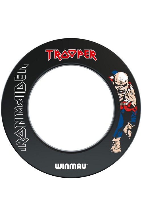 Winmau Iron Maiden Trooper dartboard surround