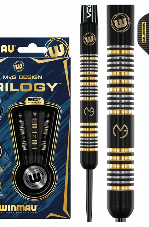 Winmau MVG Trilogy Steel Tips Darts 21.5gr