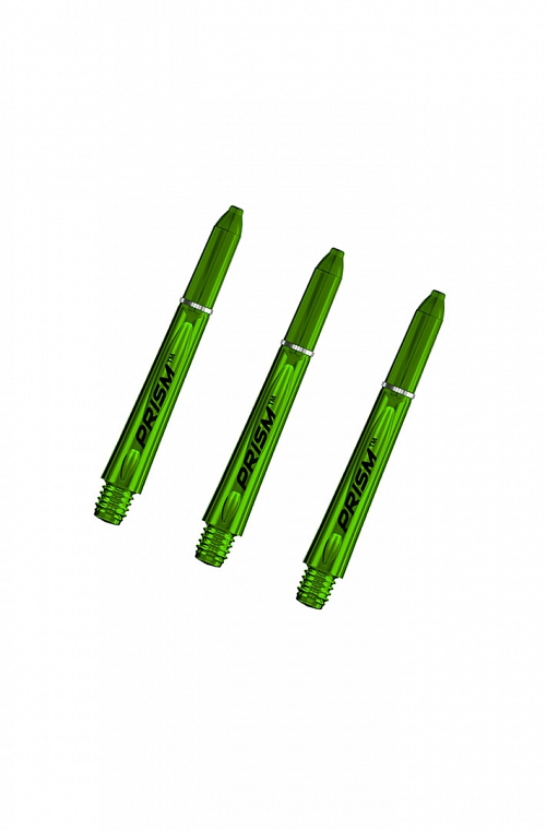 WINMAU Prism 1.0 - Set Di 3 Steli Per Freccette In Policarbonato, Extra Corti (27mm) - Colore Rosa