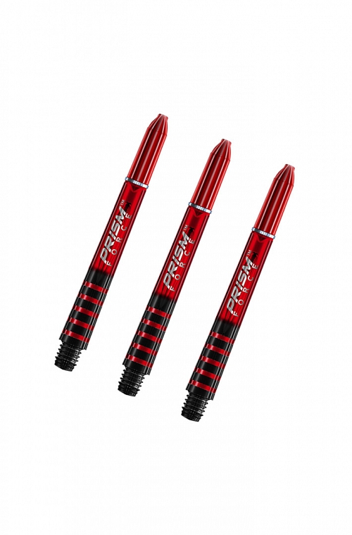 Winmau Prism Force Intermediate Shafts Red