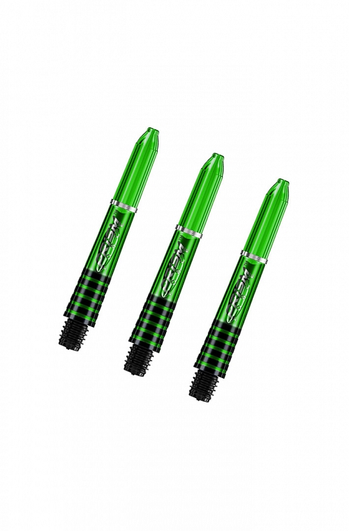 Winmau Prism Force Short Shafts Green