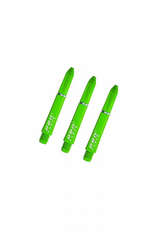 Winmau Pro Force Short Shafts Green