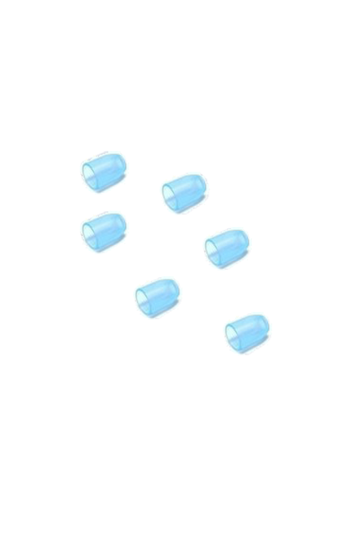 Anneaux Champagne L-Style - Lot De 6, Bleu Transparent